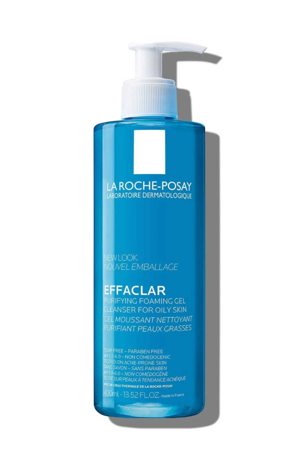 La Roche-Posay Effaclar Purifying Gel recommended cleanser for hormonal skin 