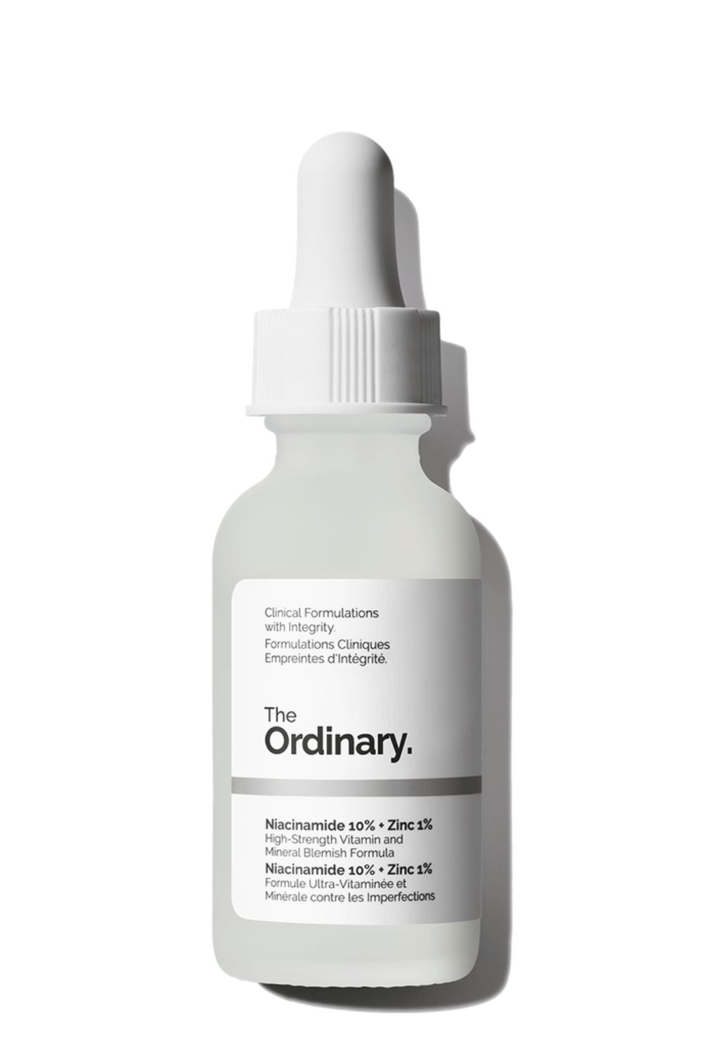 The Ordinary Niacinamide 10% + Zinc 1% serum for hormonal skin in the summer
