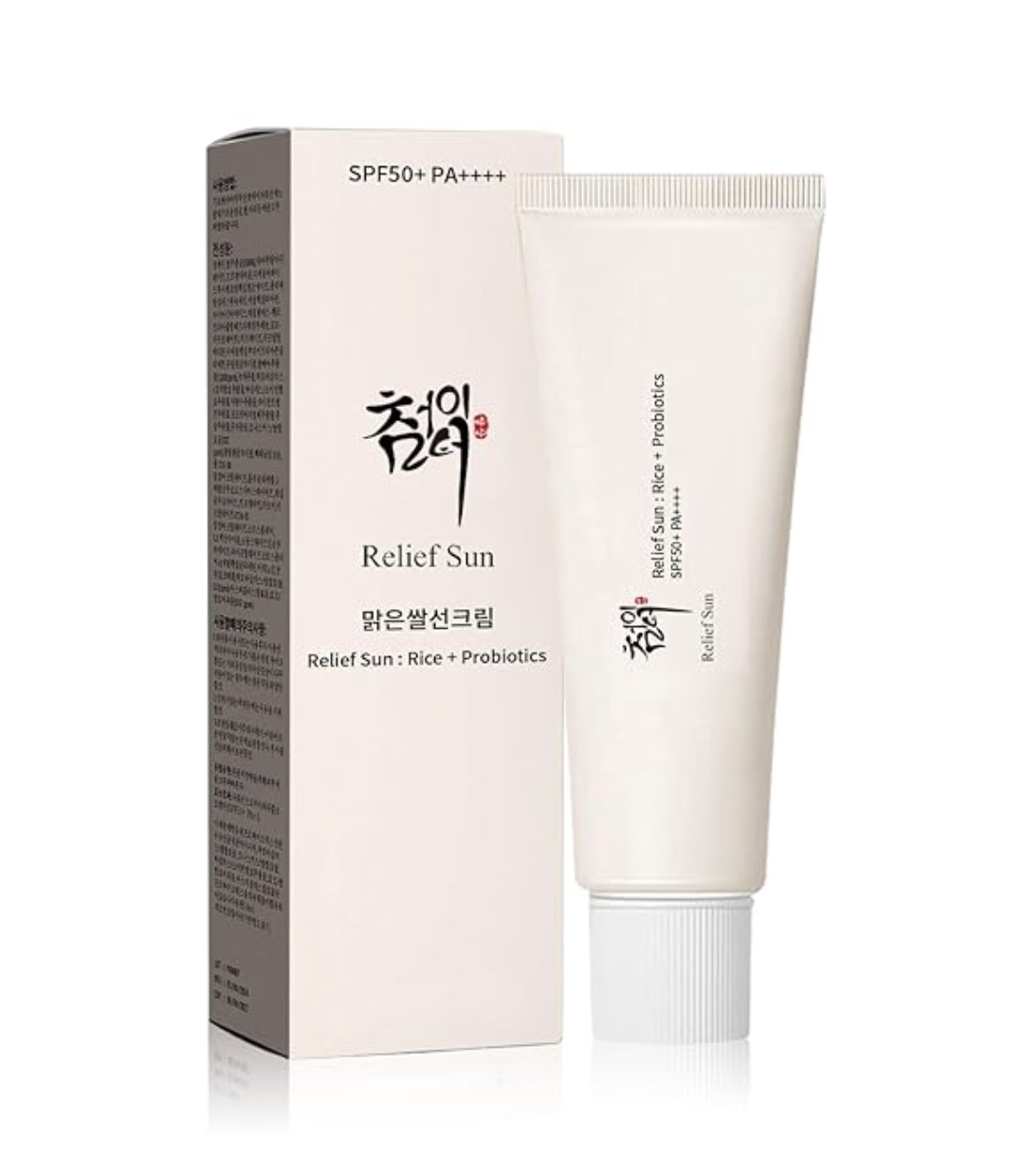Beauty of Joseon Relief Sun SPF 50+ best for under makeup