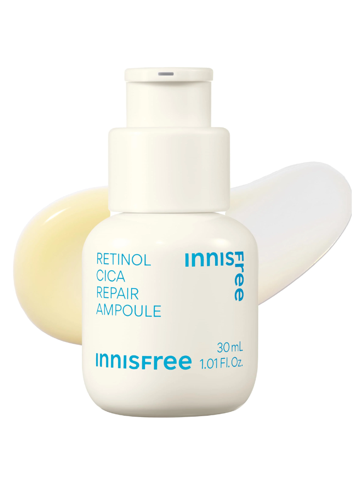 Innisfree Gentle Retinol + Salicylic Acid Acne Serum for oily hormonal skin