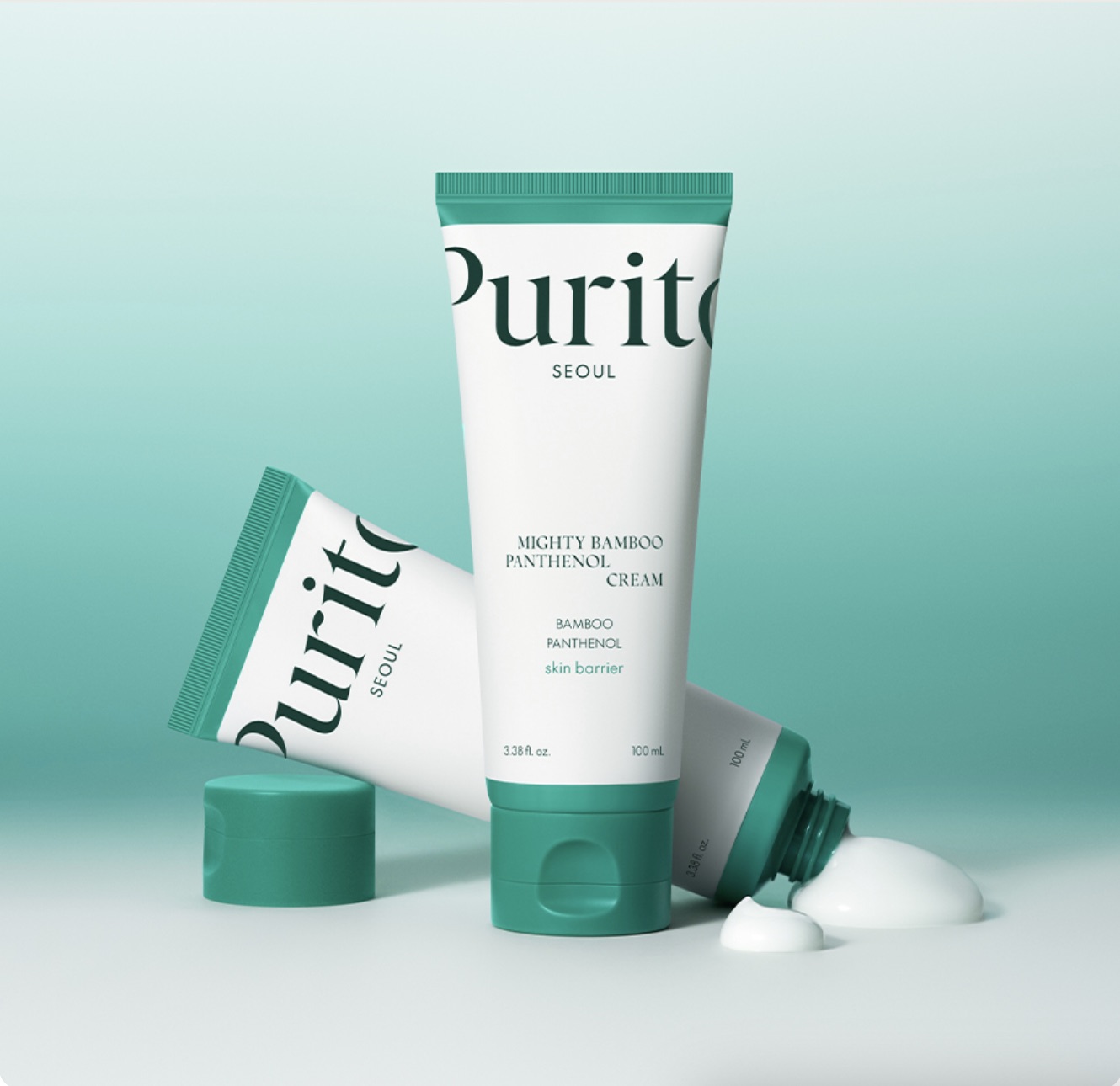 PURITO Mighty Bamboo Panthenol Cream anti-aging moisturizer for oily skin